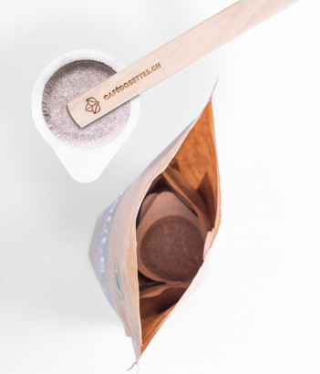 Pince en bois - Pour retirer les dosettes des sachets
