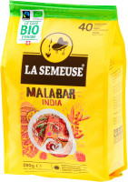 La Semeuse - Malabar India - 40 dosettes E.S.E. (sachet) La Semeuse - Malabar India - 40 dosettes E.S.E. (sachet)