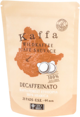 Kaffa Café Sauvage - Decaffeinato - 20 dosettes E.S.E. (sachet)