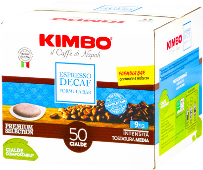 Kimbo - Decaf Formula Bar - 50 dosettes E.S.E.