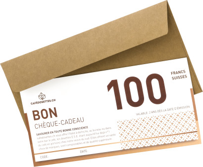 Chèque-cadeau - avec enveloppe - 100 francs