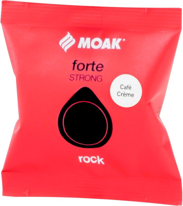 Moak - Rock Coffee Café Crème - 100 dosettes E.S.E.