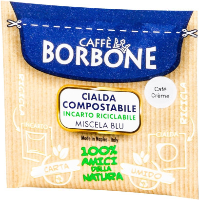 Borbone - Blu Café Crème - 50 dosettes E.S.E.