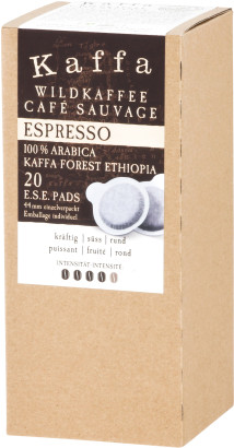 Kaffa Café Sauvage - Espresso - 20 dosettes E.S.E.