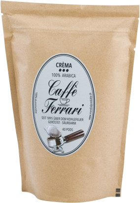 Ferrari - Crèma - 40 dosettes E.S.E. (sachet)