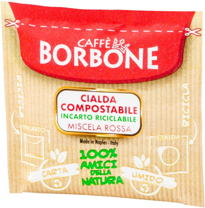 Borbone - Rossa Espresso - 50 dosettes E.S.E.