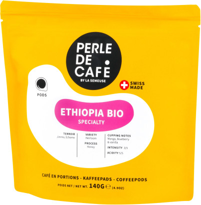 Perle de Café - Ethiopia Bio - 20 dosettes E.S.E. (sachet)