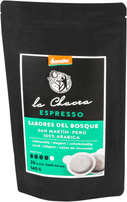 La Chacra - Espresso - 20 dosettes E.S.E. (sachet)