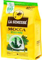 La Semeuse - Mocca Bio - 40 dosettes E.S.E. (sachet) La Semeuse - Mocca Bio - 40 dosettes E.S.E. (sachet)