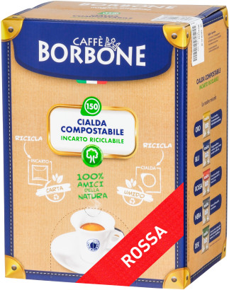 Borbone - Rossa Espresso - 150 dosettes E.S.E.