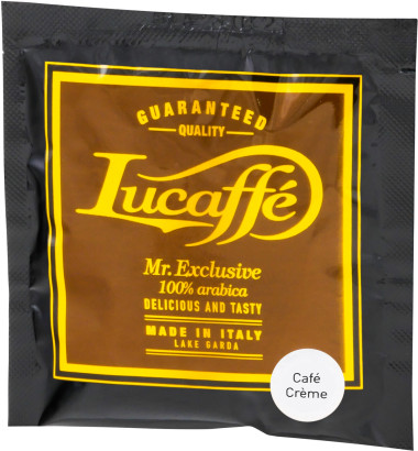 Lucaffé - Mister Exclusive Café Crème - 150 dosettes E.S.E.