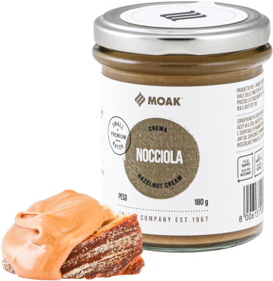 Moak Crema - Noisette - Verre 180g