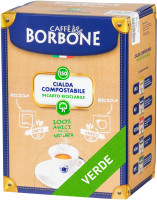 Borbone - Verde Dek Espresso - 150 dosettes E.S.E. Borbone - Verde Dek Espresso - 150 dosettes E.S.E.