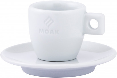 Moak Uno - Espresso - Tasse à l’unité avec soucoupe