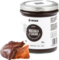 Moak Crema - Noisette & Cacao - Verre 180g Moak Crema - Noisette & Cacao - Verre 180g